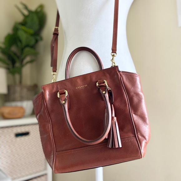 Coach Handbags - COACH Mini Legacy Tanner Satchel Crossbody